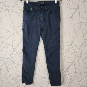 DUER Prussian Blue Sateen Stretch Mid Rise N2X Slim Fit Pants